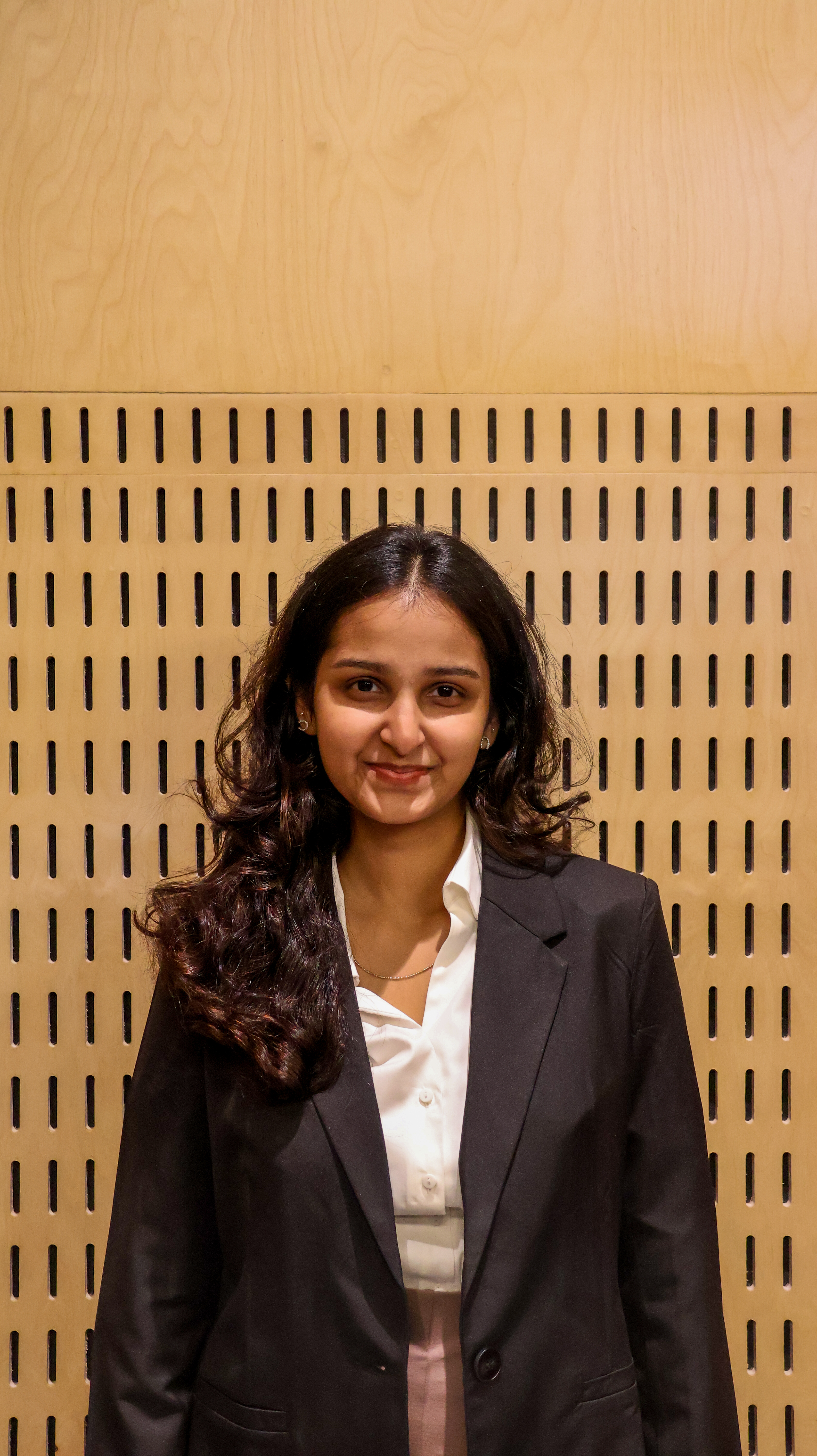 Portrait of Sarissha Reddy, Film and Music Representative, FRCRCE Student Council